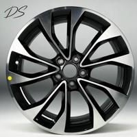 Nuevas Llantas OEM Negras con Acabado Mecanizado de 18x6.5 Pulgadas 5x108 para Autos de Pasajeros, Llantas de Aleación para Chery Omoda 5 Tiggo 7