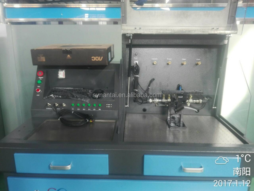 Común carril inyector, banco de pruebas de NT816F con Bo-sch 3rd etapa solución de reparación