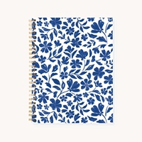 Carnet en cuir à spirales de qualité supérieure, papier offset artistique, A5, couverture imprimée amusante, journal pour offrir en cadeau, papeterie scolaire et de bureau