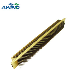 Aleta de doble skiving pin 40W 240mm 280mm 300mm perfil 2u disipador de calor dual <span class=keywords><strong>aletas</strong></span> profundas radiador disipador térmico - Product Image 3
