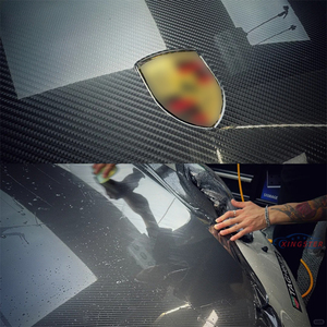 OEM auto-guérison anti-rayures TPU voiture PPF revêtement Film fibre de carbone noir rouge couleur <span class=keywords><strong>teinte</strong></span> bulle d'air gratuit Protection du corps - Product Image 2