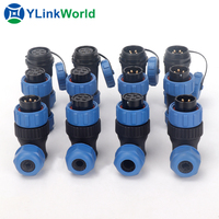 Vente en gros SP11 SP13 SP17 SP21 SP29 industriel en plastique mâle femelle prise étanche sp connecteur d'alimentation