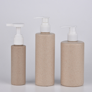 Có Thể Tái Chế 100Ml Rơm Lúa Mì Dầu Gội Chai Nhựa Bao Bì Với Fillp Cap Lotion Bơm Cơ Thể Rửa Costom Chai - Product Image 2