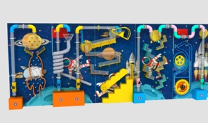 Juego Interactivo de Ciencia con Tubos de Aire para Interiores con Pared de Pelotas - un Divertido <span class=keywords><strong>y</strong></span> Educativo Juego de Pared para Niños - Product Image 6