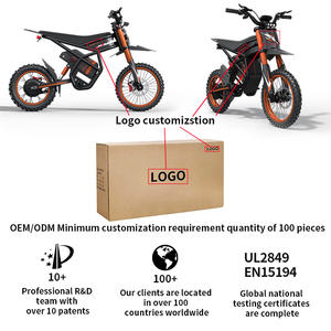 Motocicleta Eléctrica Todoterreno Ridingtimes GT54 2000W 48V con Controlador de Onda Sinusoidal Vectorial - Product Image 4