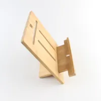Buy Wholesale China Promotional Desktop Tablet Stands Natural Bamboo Wooden  Multifunction Mobile Phone Holders & Desktop Tablet Stands at USD 1.3
