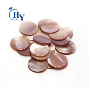 Nhà Máy Bán buôn 15 mét đôi phẳng Vòng vỏ màu trắng mẹ của Ngọc Trai đĩa Phụ Kiện Đối với trang sức làm - Product Image 2