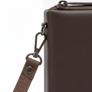 Étui de rangement et pochette pour balles de tennis en PU italien structuré, aspect italien, lisse, avec logo personnalisé, vente en gros - Product Image 4