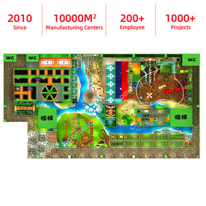 Parcours d'obstacles Ninja Warrior de 500 à 800 m², parc d'aventure commercial sur le thème de la forêt, trampoline, équipement de terrain de jeu intérieur pour enfants - Product Image 2