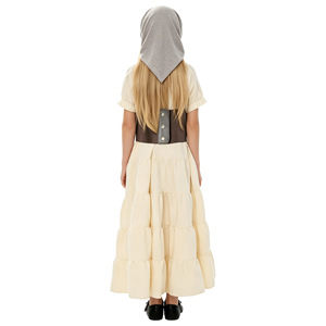 Disfraz de Pirata Vikinga para Niñas, Traje Medieval para Juego de Roles, Cosplay, Vestido para Halloween - Product Image 2