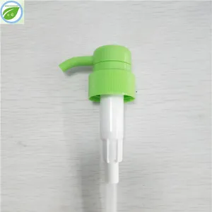 Líquido verde de la bomba de la loción para la loción del champú líquido detergente desinfectante de la mano