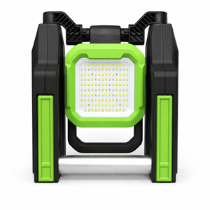 Projecteur LED portable robuste et pliable 3000LM sans fil avec support télescopique, modes froid et chaud pour la rénovation et l'entretien - Product Image 4