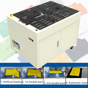 Carpeta de camisetas de automatización, máquina plegable de lavandería Industrial, máquina plegable de planchado y plegado de camisas Foldimate, máquina plegable de tela - Product Image 3