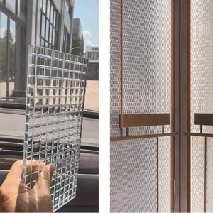 Vách Ngăn Trang Trí Kính Nóng Chảy Xây Dựng Kỹ Thuật Thị Trường Khách Sạn Các Mẫu Kính Được Thiết Kế Khác Nhau - Product Image 6