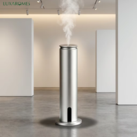 Diffuseur d'arômes silencieux 100 ml en métal pour bureau, machine à parfum intelligente avec minuterie, à brancher, 1 an, usage domestique et commercial