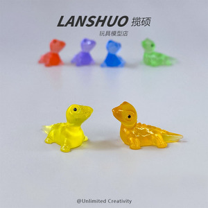 Miniaturas de Lagartos de Resina, Coloridas, para Manualidades, Joyería, Llaveros y Colgantes - Product Image 4