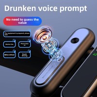 Professional Breath Analysis Device High-Precision Alcohol Testing Instrument Semiconductor Sensor Lithium Battery Response Time
