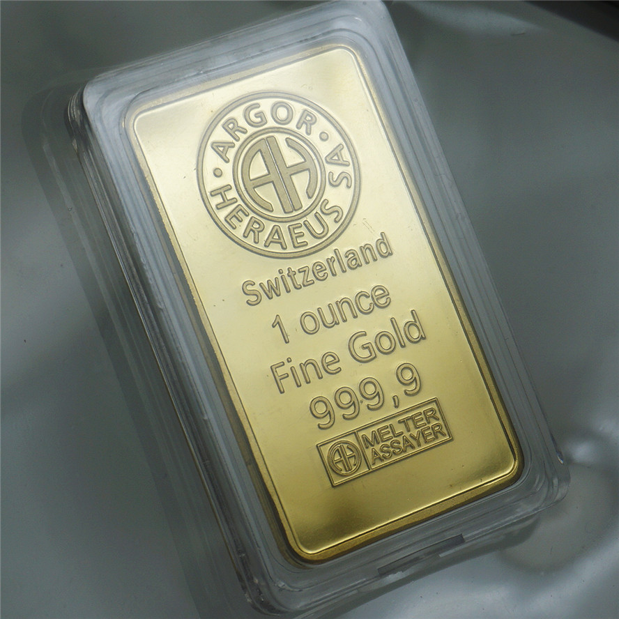 silver gold bar 1 ounce
