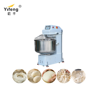 Industriële spiraaldeegmixer 50L-130L voor pizza, brood en meel, nieuw, voor commercieel gebruik in bakkerijen