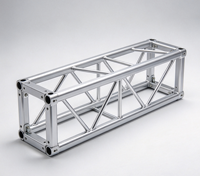 Structure de scène en aluminium démontable pour éclairage, truss DJ, scène portable pour événements de grande envergure et salons professionnels.