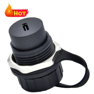 USB-C-Adapter D-Typ Chassis Weiblich zu Weiblich Konverter Typ-C Panelhalterung DIY-Stecker mit Staubdeckung - Product Image 2