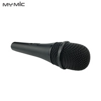 MY MIC DM02 OEM mikrofon Karaoke dinamis berkabel genggam profesional untuk penampilan di panggung keluarga bernyanyi KTV harga murah