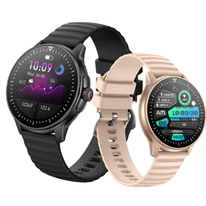 Silikon armband für Smart Watch 1,39 Zoll kreisförmiger Voll-Touchscreen Relojes Inteli gentes Digital Smart Watches