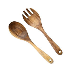Handgefertigter Umweltfreundlicher Holz-Salatbesteck Küchenutensil Neues Heim- & Küchenwerkzeug von Handicrafts World Corporation - Product Image 4
