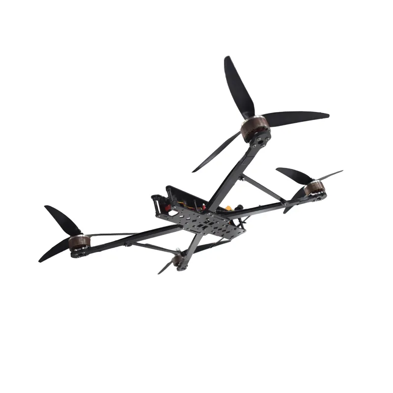 FLH10 drone balap FPV 10 inci, drone FPV 10 inci beban 4kg jarak penerbangan 20km VR kacamata opsional kamera termal dan malam