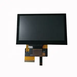 4.3英寸480x272屏幕面板 + 电容触摸高亮度全免费视角RGB接口tft模块ips lcd显示屏