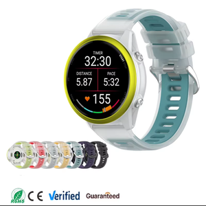 Cinturini Sportivi in Silicone Trasparente da 20mm 22mm per <span class=keywords><strong>Smartwatch</strong></span> Garmin Forerunner 570, Cinturino da 42mm 47mm, Bracciale per Orologio - Product Image 2
