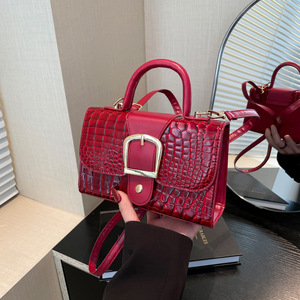PU Pocket Bag Women 2026 Winter New Women's Shoulder Bag with a <strong>Small</strong> <strong>Purse</strong> - Product Image 2