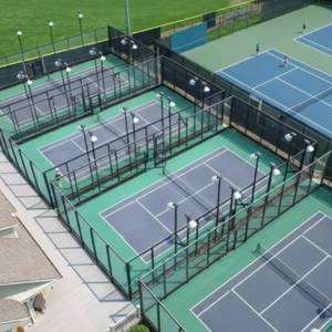 <span class=keywords><strong>Cancha</strong></span> <span class=keywords><strong>de</strong></span> Pádel Portátil Modular <span class=keywords><strong>de</strong></span> 10M * 20M con Césped Artificial para Eventos Ejecutivos en el Reino Unido, Fabricada en Fábrica - Product Image 2