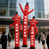 Danseur d'air personnalisé, tube gonflable haut, marionnette pour la vente de lancement, événement de publicité en plein air, promotion de la marque, danseur de vent