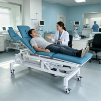 Multifunktionaler 2-Motoren Elektrischer Chiropraktik-Tisch Höhenverstellbare Behandlungsliege für Osteopathie