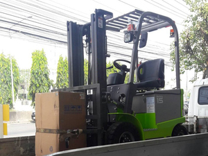 รถยกไฟฟ้าใช้ถ่าน TCM 1.5Ton FB15รถยกแบบใช้ถ่านในโรงงานเซี่ยงไฮ้ - Product Image 5