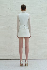 Nouveaux hauts élégants pour femmes Vietnam ODM NOVA KNIT TOP ELEGANT Hauts à manches longues de haute couture Blouses en laine Col halter Hauts pour femmes - Product Image 5