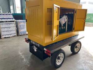 Type diesel Offre Spéciale de remorque du générateur 30KW avec la vitesse automatique de la fréquence 1500rpm du moteur 50Hz de preuve de démarrage et de bruit - Product Image 4