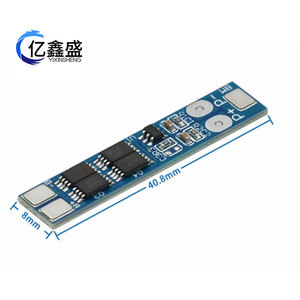 YIXINSHENG 2S 7.4V แบตเตอรี่ Li-Ion บอร์ด BMS 8A กระแสไฟทำงาน 16A ระบบป้องกัน สำหรับจักรยานไฟฟ้าและสกูตเตอร์ - Product Image 3