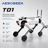Robot industriel à 4 roues avec navigation autonome, charge utile de 40 kg et protection IP67 SW01