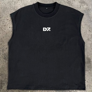 YITE Streetwear <span class=keywords><strong>T</strong></span>-<span class=keywords><strong>shirt</strong></span> girocollo da <span class=keywords><strong>uomo</strong></span>, vestibilità ampia, in cotone 100% premium, canotta oversize senza maniche, gilet sportivo ampio da palestra per <span class=keywords><strong>uomo</strong></span> - Product Image 4