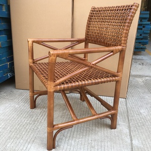 Silla <span class=keywords><strong>de</strong></span> <span class=keywords><strong>Comedor</strong></span> <span class=keywords><strong>de</strong></span> Mimbre Tejido Estilo McGuire para Restaurante - Product Image 2