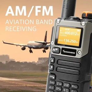 Radio Bidireccional QUANSHENG UV-K6 VHF/UHF 200 Canales Recepción AM/FM Intercomunicador Multisegmento Walkie Talkie de 5 km de Alcance - Product Image 3