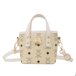 Großhandel PU Cartoon-Design Kleine Handtaschen für Kinder Modische Kinder-Schultertasche Neue Stile Niedliche Boutique-Mädchen-Geldbörsen - Product Image 6