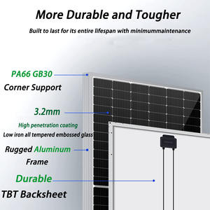 Самая низкая цена, солнечная 500 Вт, средняя стоимость домашней солнечной панели, 550 Ватт 500 Вт, комплект солнечной панели, 600 ватт 700 Ватт, солнечная панель - Product Image 2