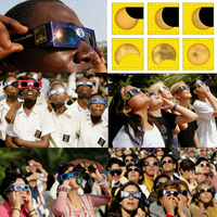 Lunettes de protection tactiques en gros pour l'éclipse solaire, certifiées ISO 12312-2 (CCQS), pour l'éclipse solaire en Europe en 2026