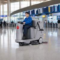 Nettoyeur de sols automatique intelligent CleanHorse X7 pour aéroports et centres logistiques