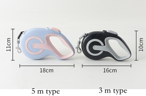 Hete Stijl Reflecterende Hondenriem Omwikkeld Met Zelfklevende Automatische Intrekbare Hondenketting Buitenbenodigdheden Hondenriem - Product Image 2