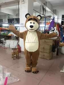 Nuevo Disfraz de Mascota de Oso Pardo Comercial, <span class=keywords><strong>Caperucita</strong></span> <span class=keywords><strong>Roja</strong></span>, Princesa Martha, Disfraces de Animales para Adultos Unisex, Halloween, Navidad - Product Image 4
