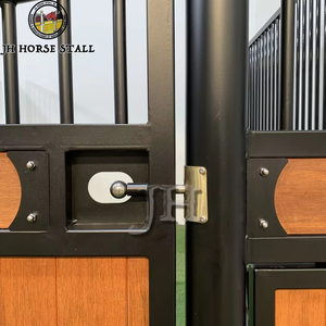 Box per stalle per attrezzatura per cavalli portatile 12x12, porte per stalle anteriori, pannelli per scuderie temporanee con te - Product Image 6